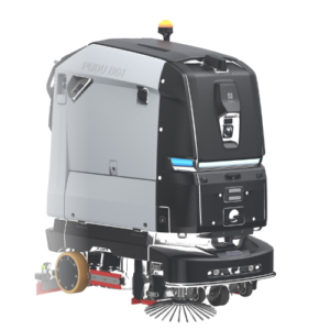 PUDU BG1 AI-vezérelt autonóm seprő-súroló robot